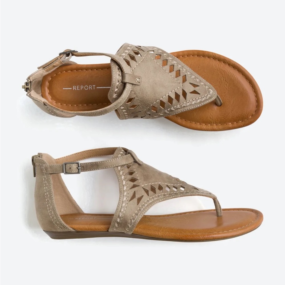 Report Footwear's Lindsay Laser Cut Sandal